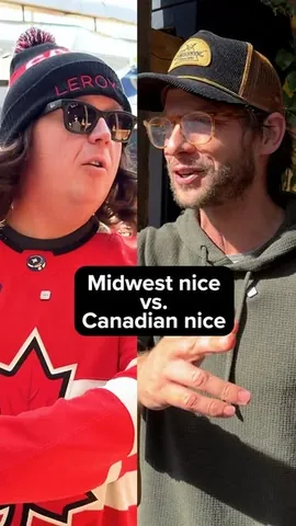 charlieberens Instagram post about Midwest and Canadian stereotypes