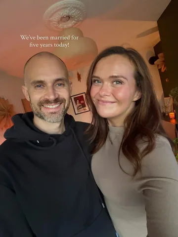 charltaylor Instagram post about Wedding anniversary