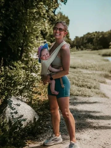 chelsealeighdamon Instagram post about Motherhood gratitude