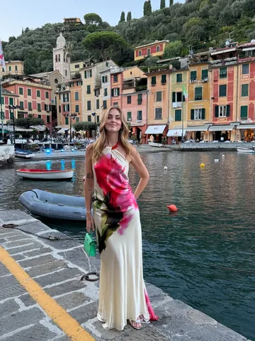 chiaraferragni Instagram post about Wedding trip fashion