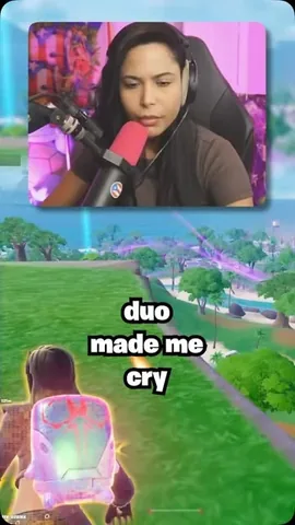 chica Instagram post about Fortnite duo gameplay