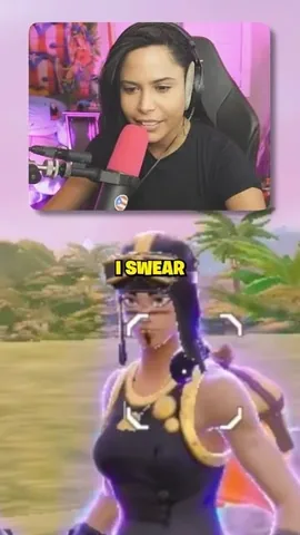 chica Instagram post about Fortnite gameplay