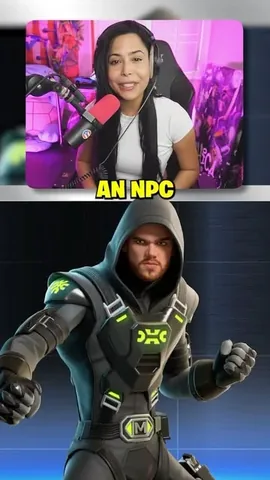 chica Instagram post about Fortnite Icon skin