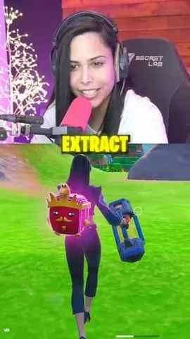 chica Instagram post about Fortnite gameplay