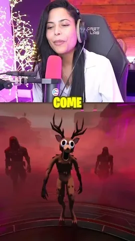chica Instagram post about Fortnite trailer