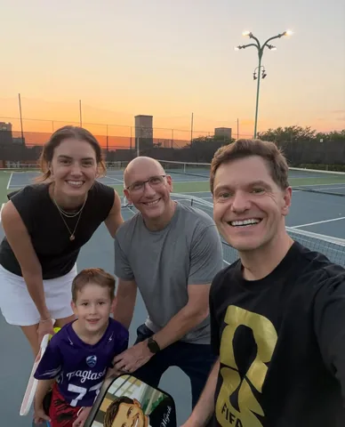 chicagopriest Instagram post about Pickleball