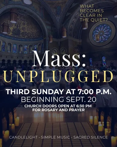 chicagopriest Instagram post about Mass: Unplugged