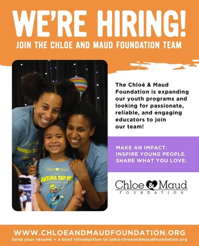 chloearnoldtaps Instagram post about Foundation hiring