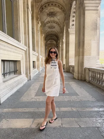 chloelukasiak Instagram post about Paris summer travel