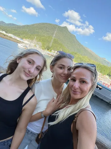 chloelukasiak Instagram post about Alaska travel