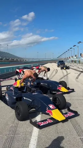 chrisheria Instagram post about Red Bull brand content