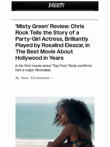chrisrock Instagram post about Unspecified visual content
