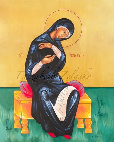 chris.stefanick Instagram post about St. Monica and parental prayer