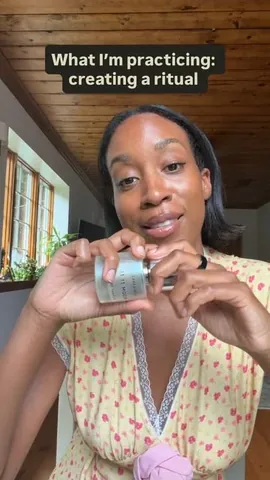 chrissyford Instagram post about Daily rituals and fragrance