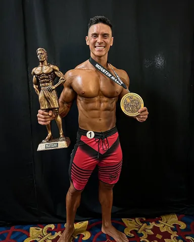 christian.fleenor Instagram post about Bodybuilding achievement