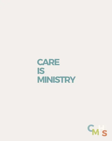 christianmentalhealth Instagram post about Care as church ministry