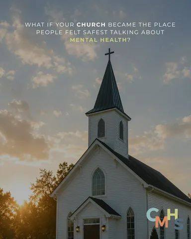 christianmentalhealth Instagram post about Church mental health preparedness