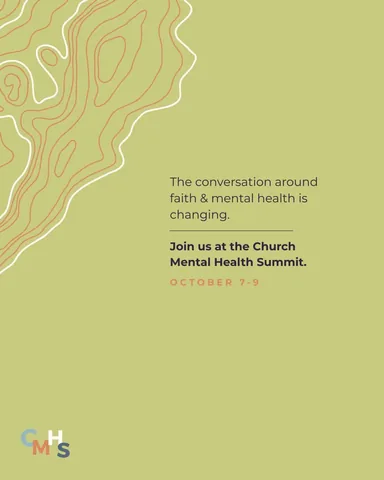 christianmentalhealth Instagram post about Church Mental Health Summit overview