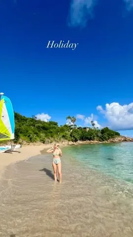 christiefightingspirit Instagram post about U.S. Virgin Islands vacation