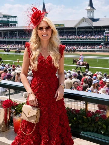 christiefightingspirit Instagram post about Kentucky Derby