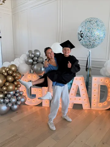christineandrew Instagram post about Family milestone
