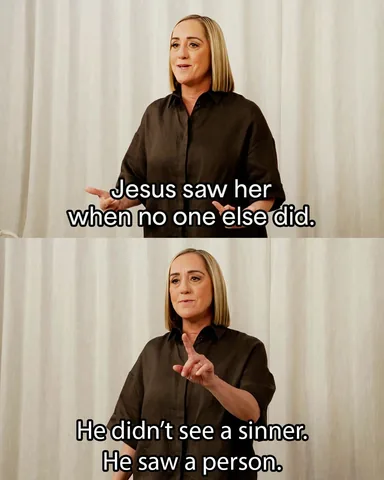 christinecaine Instagram post about Seeing and caring for others