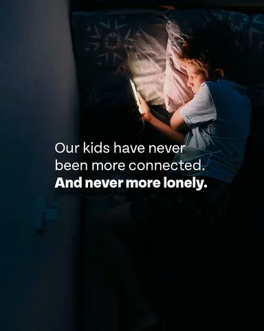 christinecaine Instagram post about Online child exploitation prevention