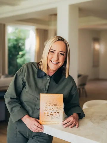 christinecaine Instagram post about Devotional book launch