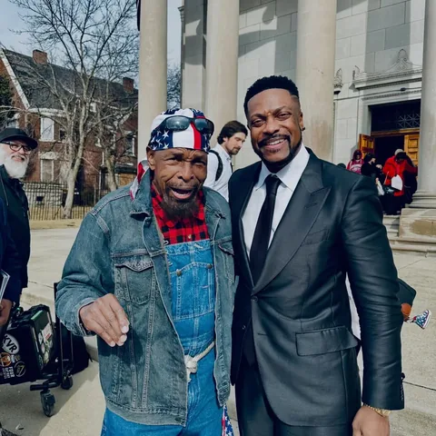 christucker Instagram post about Mr. T birthday tribute