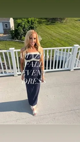 ck1morris122 Instagram post about Fall event dress