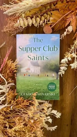 claireswinarski Instagram post about Book promotion