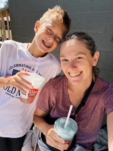 claireswinarski Instagram post about Parent child relationship