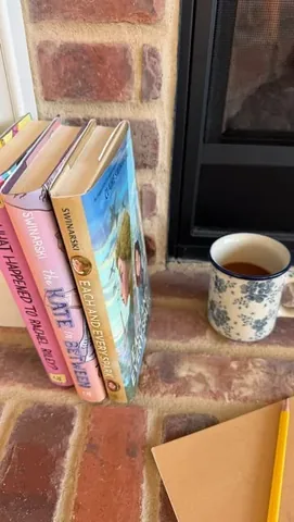 claireswinarski Instagram post about Children’s reading