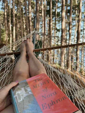 claireswinarski Instagram post about Writing process