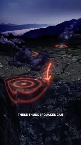 cleoabram Instagram post about Thunderquakes and underground imaging