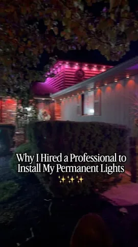 clevelandfashionista Instagram post about Permanent outdoor lighting installation