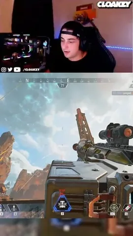 cloakzy Instagram post about Apex Legends gameplay