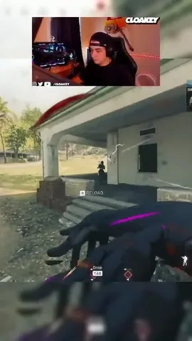 cloakzy Instagram post about First person shooter gaming