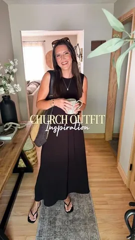 clothedingraceblog Instagram post about Church outfit ideas