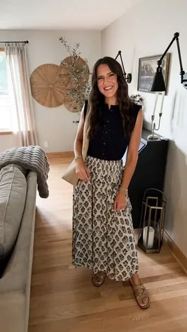 clothedingraceblog Instagram post about Church outfit styling