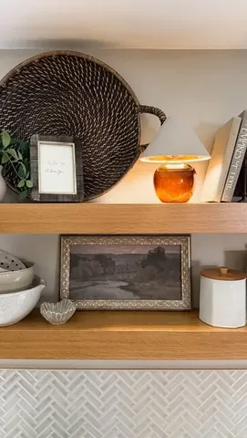 clothedingraceblog Instagram post about Cordless mini lamp
