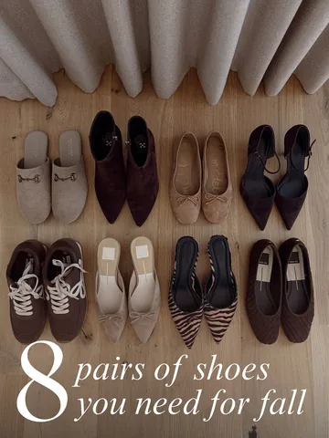 cmcoving Instagram post about Fall shoes