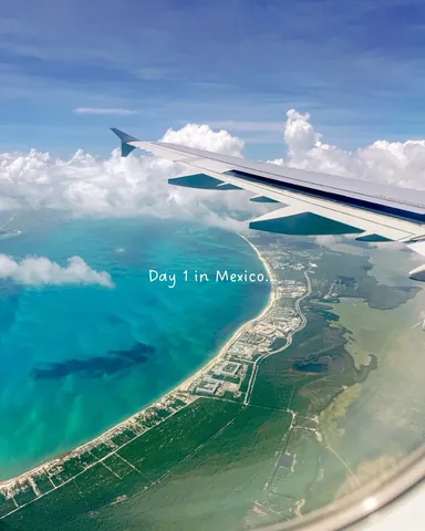 coastal_blonde Instagram post about First trip to Mexico