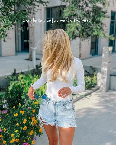 coastal_blonde Instagram post about Charleston coffee shops