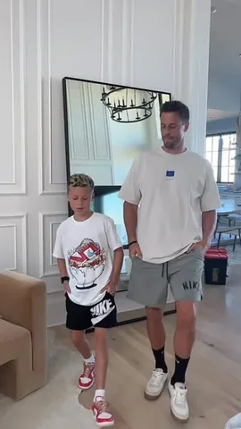 codywestonandrew Instagram post about Family fashion