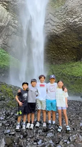 colbie.and.crew Instagram post about Waterfall travel destination
