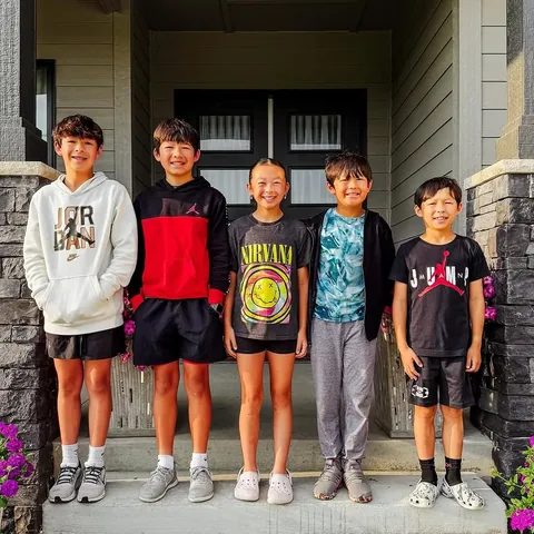 colbie.and.crew Instagram post about Family and school transition