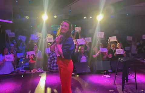 colleen Instagram post about Touring and performances
