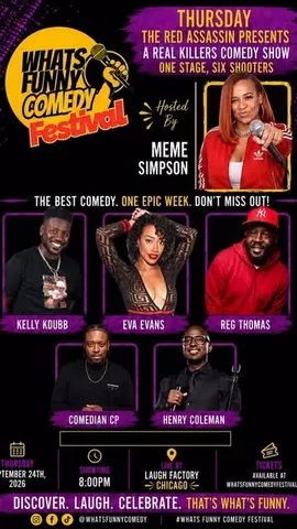 comedianlilrel Instagram post about Festival ticket promotion