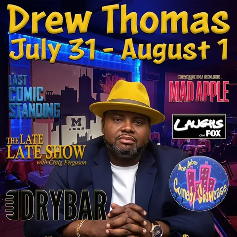 comeseedrew Instagram post about Drew Thomas live show